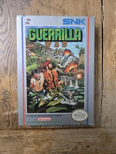 Guerrilla War Nes- Cib- Very Nice