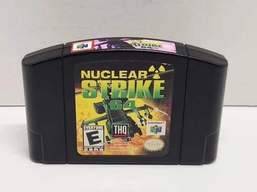 Nuclear Strike N64 Nintendo 64 Authentic Tested