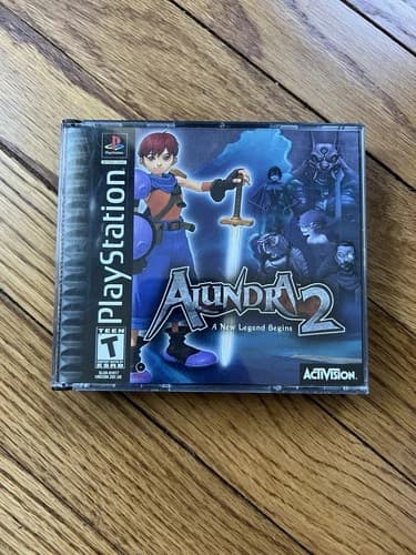 Alundra 2 (Sony PlayStation 1, 2000) CIB PS1