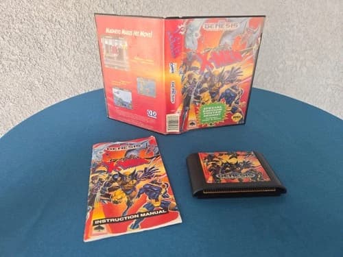 X-Men Sega Genesis, CIB, TESTED