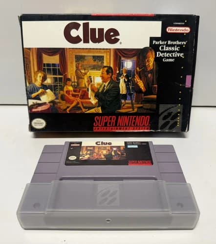 Clue (Super Nintendo Entertainment System, 1992)