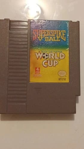 Nintendo Super Spike V'Ball/World Cup Soccer NES Sports Volleyball Soccer