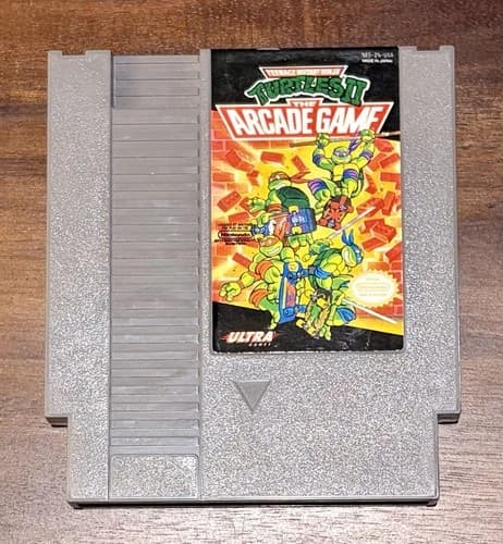 Teenage Mutant Ninja Turtles II: The Arcade Game Nintendo NES