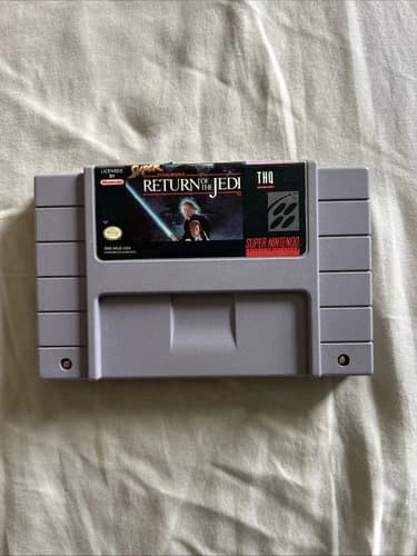 Super Star Wars: Return of the Jedi Nintendo SNES - Tested & Working