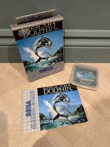 Ecco the Dolphin Sega Game Gear Boxed Complete with Manual Tested