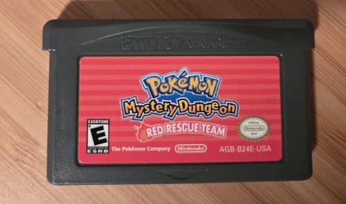 Pokemon Mystery Dungeon: Red Rescue Team For Nintendo Game Boy Advance