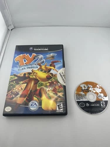 Ty the Tasmanian Tiger 2 Bush Rescue - Disc Only Play Tested (Nintendo GameCube)