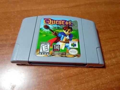 Quest 64 (Nintendo 64 N64, 1998) *TESTED*