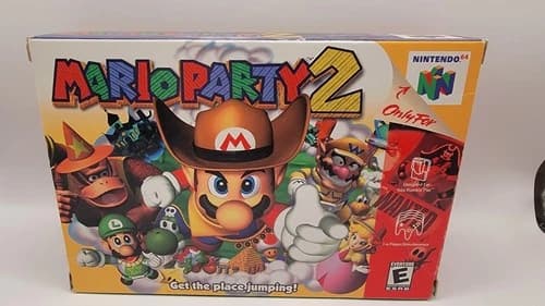 Mario Party 2 (Nintendo 64 N64) Complete in Box CIB