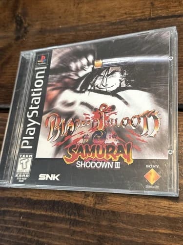Samurai Shodown III: Blades of Blood Sony PlayStation 1 PS1 Complete Tested ☕️✅