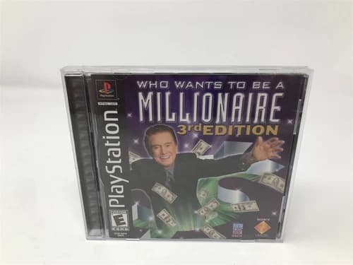 Who Wants To Be A Millionaire: 3rd Edition - Sony Playstation 1 PS1 PSX - CIB