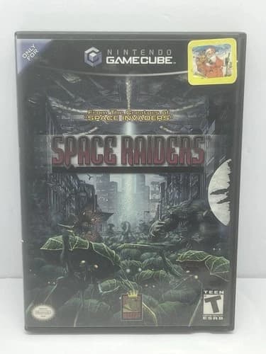 Space Raiders (Nintendo GameCube, 2004) Complete w/ Manual CIB - Tested