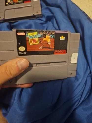 David Crane's Amazing Tennis SNES 1992 Tennis Game by Nintendo