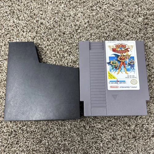 Flying Warriors Video Game Nintendo NES Cart Only 100% Authentic