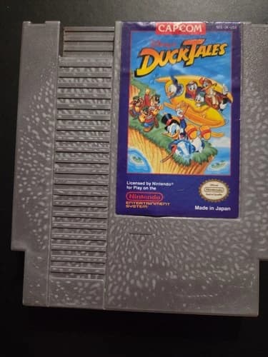 Ducktales 1989 Nintendo NES Authentic Cartridge