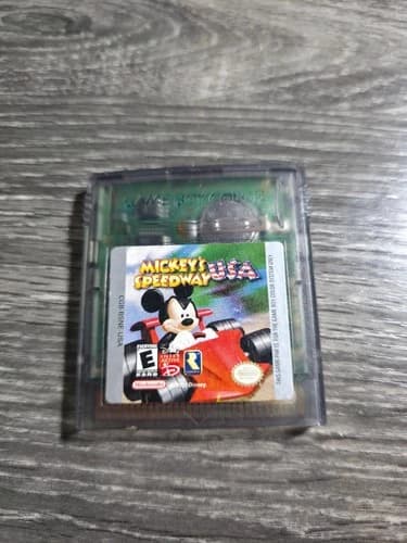 Mickey's Speedway USA (Nintendo Game Boy Color, 2001) GBC Cart Only TESTED
