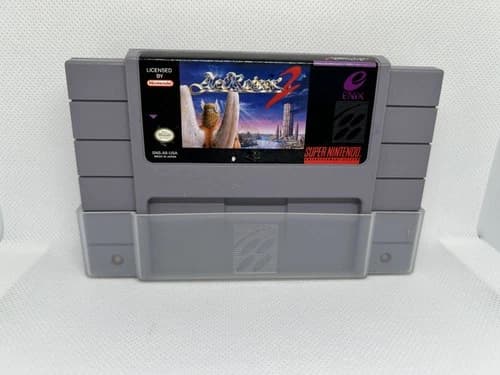 Act Raiser 2 - Super Nintendo SNES - Authentic Tested Working, Cartridge Only
