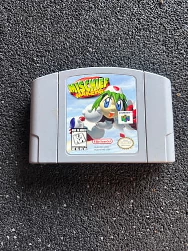 Mischief Makers Nintendo 64 N64 Cartridge Only Video Game