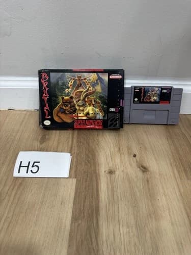 Brutal Paws of Fury (Super Nintendo SNES, 1994)