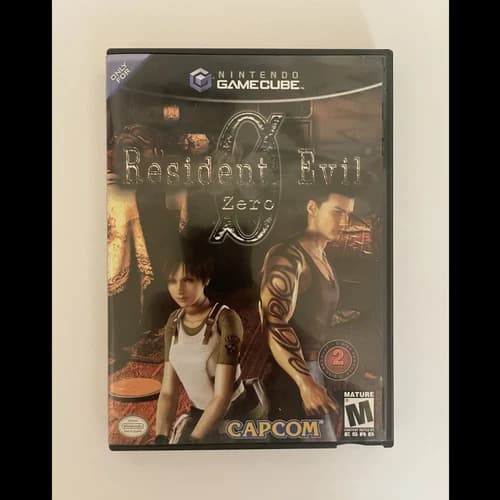 Capcom Resident Evil Zero Nintendo GameCube complete, M Rated, 2002