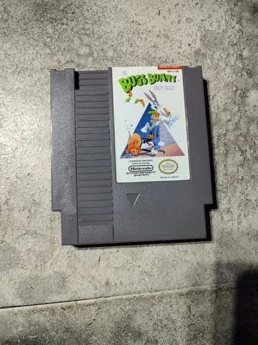 The Bugs Bunny Crazy Castle ( Nintendo NES, 1989) Cartridge Only Tested