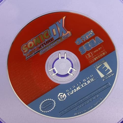 Sonic Adventure DX: Director's Cut For Nintendo GameCube, 2003 Disc Only