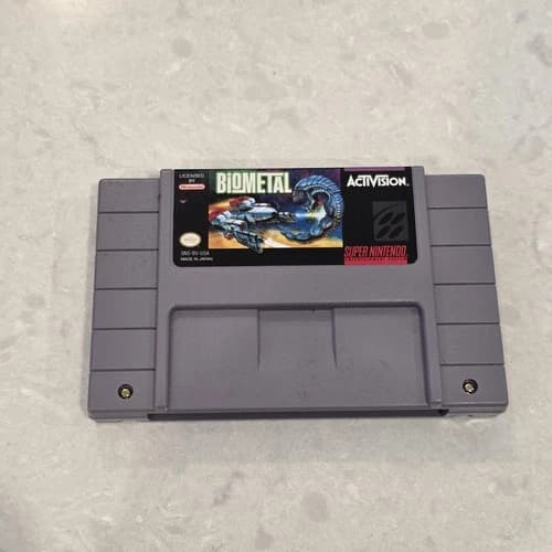 Biometal for Super Nintendo SNES 1993 Authentic Game GAME ONLY TESTED FREE SHIP