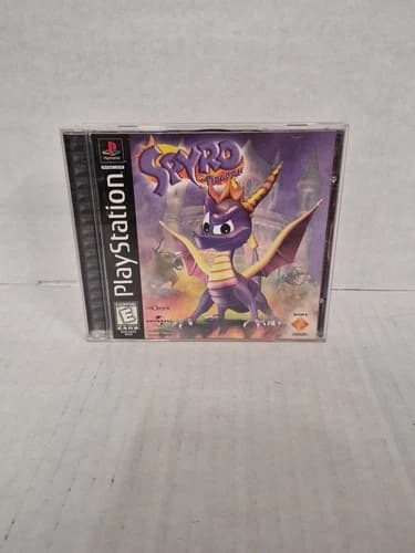 Spyro The Dragon (PlayStation 1, PS1) Black Label CIB