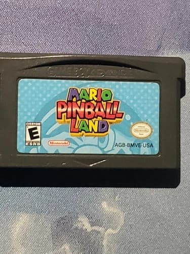 Mario Pinball Land Nintendo Game Boy Advance E NTSC-U/C