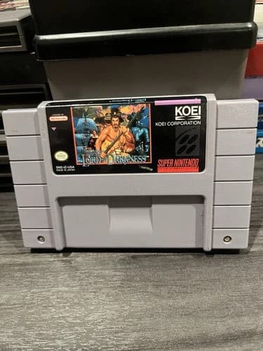 Koei Lord of Darkness Super Nintendo SNES NTSC-U/C (US/Canada) Cartridge
