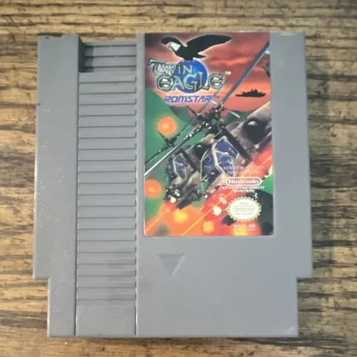 Romstar Twin Eagle Nintendo NES Game Cartridge NTSC-U/C US/Canada
