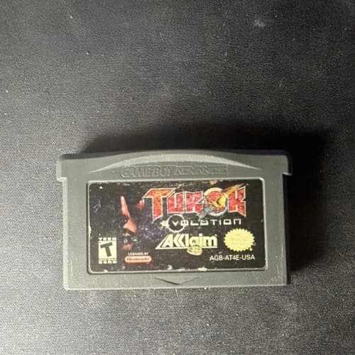 Turok: Evolution Acclaim Nintendo Game Boy Advance Game Cartridge