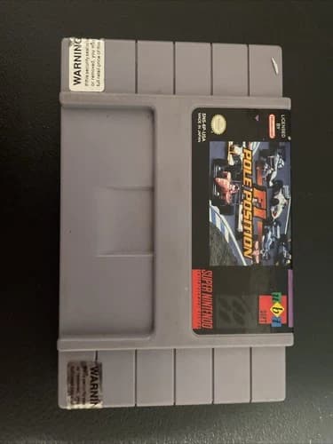 F1 Pole Position SNES Tested