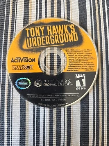 Tony Hawks Underground Nintendo GameCube DISC ONLY (11308)