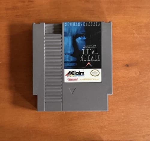 Total Recall (Nintendo NES) Great Condition Authentic & Tested - Ships Fast