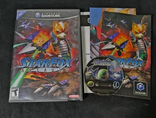Star Fox: Assault (Nintendo GameCube, 2005) - Complete CIB w/ Manual - Tested
