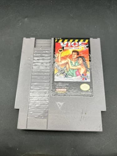 Vice Project Doom Nintendo NES Authentic Cart Only