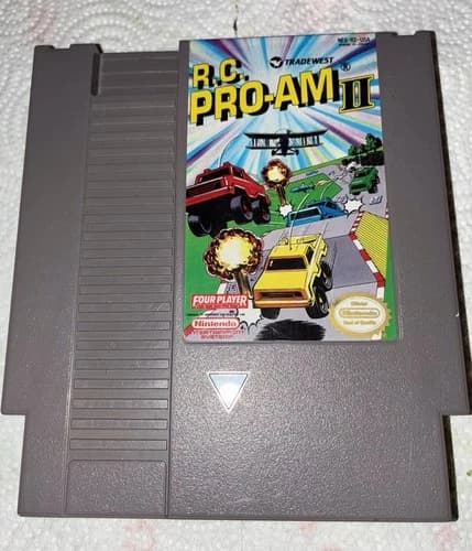 NES R.C. Pro-Am II Nintendo Tested & Works