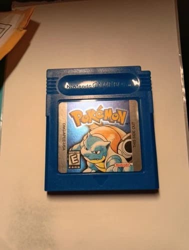 Pokemon Blue Version Nintendo Game Boy Color Tested Saves Same Day Shipping