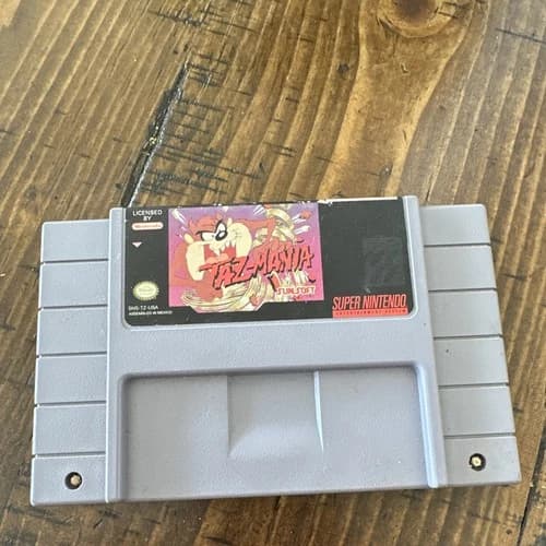 Sunsoft Taz-Mania Super Nintendo SNES NTSC-U/C (US/Canada) Platformer