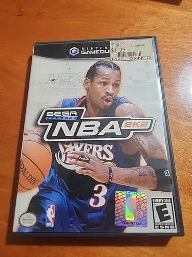 NBA 2K2 (Nintendo GameCube, 2002) Complete CIB Good Condition