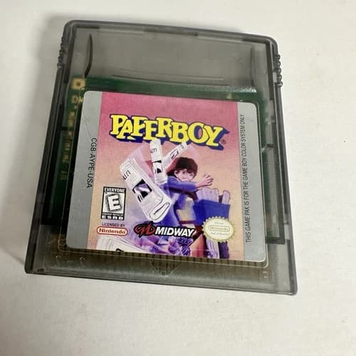 Paperboy (Nintendo Game Boy Color, 1999) Authentic Tested Works