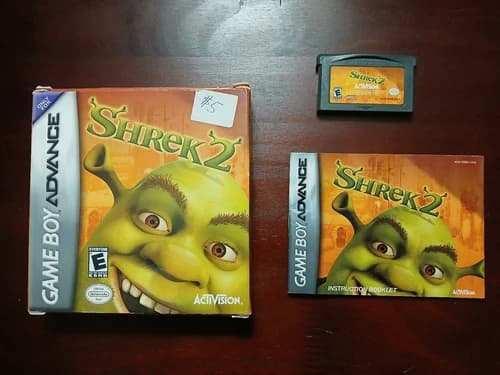 Shrek 2 (Nintendo Game Boy Advance, 2004) Complete In Box CIB