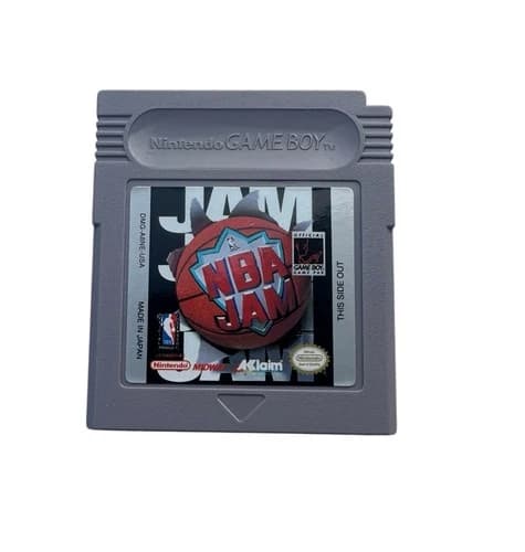 NBA Jam (Nintendo Game Boy, 1994) Authentic Cartridge Only