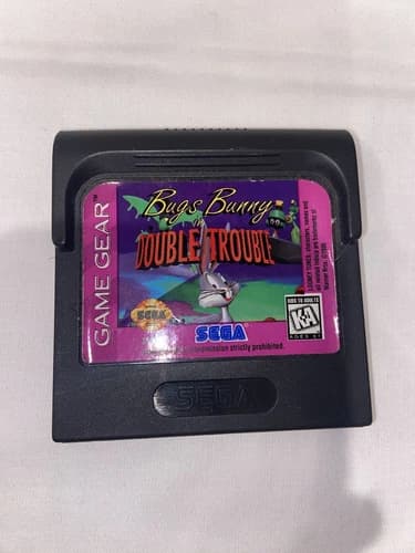 Bugs Bunny in Double Trouble (Sega Game Gear, 1996) Cartridge Only - Tested