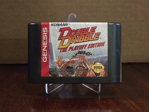 DOUBLE DRIBBLE THE PLAYOFF EDITION - SEGA GENESIS - Cartridge Only - 1994