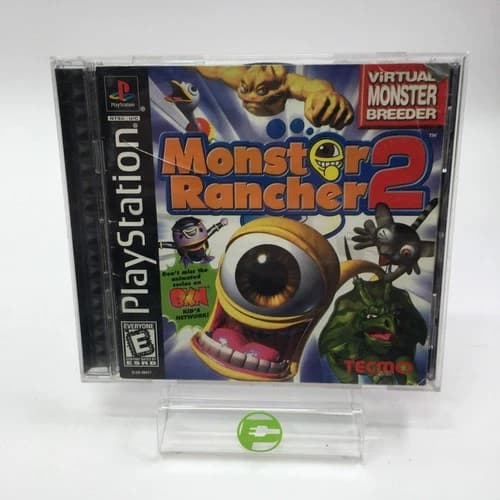 Monster Rancher 2 (Sony PlayStation 1 PS1, 1999) CIB w Registration Card