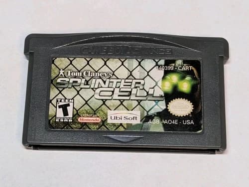 Tom Clancy's Splinter Cell Game Boy Advance Authentic Tested