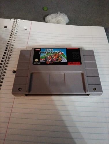 Super Mario Kart SNES Game (Super Nintendo SNES, 1991) Cartridge Only
