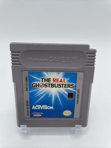 The Real Ghostbusters Nintendo GameBoy Authentic VG